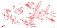 REPOSE PIED pour Honda XRE 300 2021
