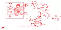 GUIDON   TE DE FOURCHE pour Honda XRE 300 2017