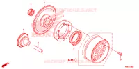 EMBRAYAGE pour Honda CRF 125 F 2024
