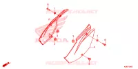 FILTRE A AIR   COUVERCLE LATERAL pour Honda CRF 125 F 2024