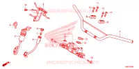 GUIDON pour Honda CRF 125 F 2024