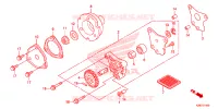 POMPE A HUILE pour Honda CRF 125 F 2024