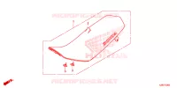 SELLE pour Honda CRF 125 F 2024