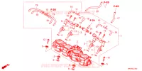 CORPS DE PAPILLON pour Honda CBR 1000 RR 2024