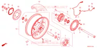ROUE ARRIERE pour Honda CBR 1000 RR 2024