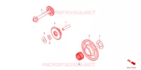 PIGNON DEMARREUR pour Honda CB 650 R 2023