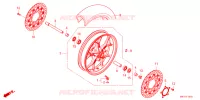 ROUE AVANT pour Honda CB 650 R 2023