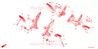 REPOSE PIED pour Honda CBR 400 R 2024