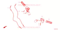COMMODOS   POIGNEES pour Honda SUPER CUB 125 2024
