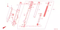 FOURCHE pour Honda SUPER CUB 125 2024