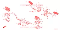 REPOSE PIED pour Honda SUPER CUB 125 2024