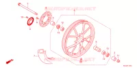 ROUE AVANT pour Honda SUPER CUB 125 2024