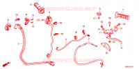 COMMODO   LEVIER   CABLE pour Honda CRF 125 F BIG WHEELS 2025