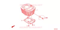 CYLINDRE pour Honda CRF 125 F BIG WHEELS 2025