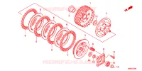EMBRAYAGE pour Honda CRF 125 F BIG WHEELS 2025