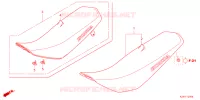 SELLE pour Honda CRF 125 F BIG WHEELS 2025