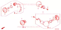 CLIGNOTANT pour Honda SUPER CUB 50 2019