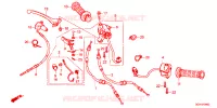 COMMODO   LEVIER   CABLE pour Honda 50 CROSS CUB KUMAMON 2025