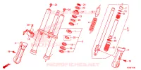 FOURCHE pour Honda NAVI 110 2024