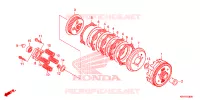 EMBRAYAGE pour Honda XR 150 2015