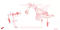 BEQUILLE pour Honda FORZA 350 2024