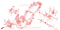 CADRE pour Honda FORZA 350 2024