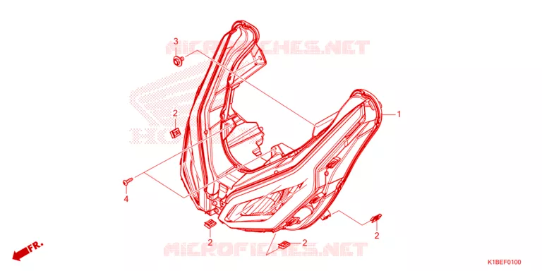 PHARE Honda SCOOTER 250 FORZA 2025  NSS250ASS