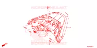 FEUX ARRIERE pour Honda FORZA 250 ABS 2025