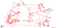 GUIDON   CARENAGE pour Honda FORZA 250 ABS 2025
