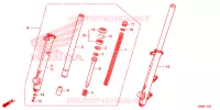 FOURCHE pour Honda XRE 190 2018