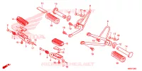 REPOSE PIED pour Honda XRE 190 2020