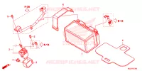 BATTERIE pour Honda CB 500 X 2015