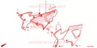 COUVERCLES LATERAUX pour Honda CB 500 X 2015