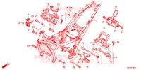 CADRE pour Honda NC 750 X ABS 2016
