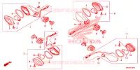 CLIGNOTANT pour Honda NC 750 X ABS 2016