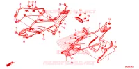 COUVERCLES LATERAUX pour Honda NC 750 X ABS 2016