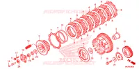 EMBRAYAGE pour Honda NC 750 X ABS 2016