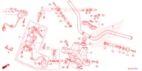 GUIDON   TE DE FOURCHE pour Honda NC 750 X ABS 2016