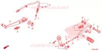 PEDALE pour Honda NC 750 X ABS 2016