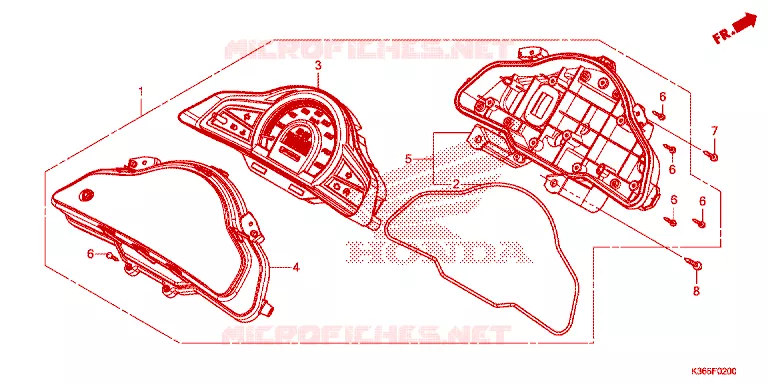 COMPTEUR Honda SCOOTER 150 PCX 2017  WW150H