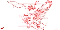 CADRE pour Honda CB 250 TWISTER ABS 2021