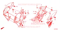 OUIES DE RADIATEUR pour Honda CB 250 TWISTER ABS 2021
