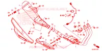 SILENCIEUX D'ECHAPPEMENT pour Honda CB 500 F 2018