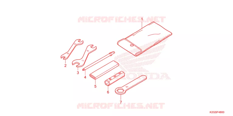 OUTIL Honda MOTO 160 CG 2025  CG160EDCS