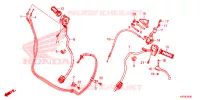 COMMODO   LEVIER   CABLE pour Honda PCX 150 ABS DELUXE 2019