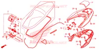 SELLE pour Honda PCX 150 ABS DELUXE 2019