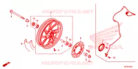 ROUE AVANT pour Honda PCX 150 CBS 2022