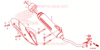 SILENCIEUX D'ECHAPPEMENT pour Honda PCX 150 CBS 2022