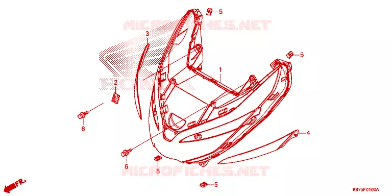 PHARE Honda SCOOTER 150 PCX 2023  WW150P
