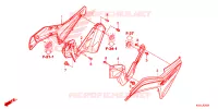 FILTRE A AIR   COUVERCLE LATERAL pour Honda CG 160 TITAN S 2020